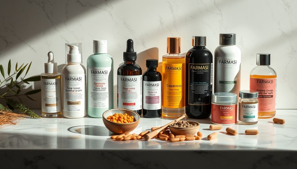 exposición de catálogo de productos de farmasi