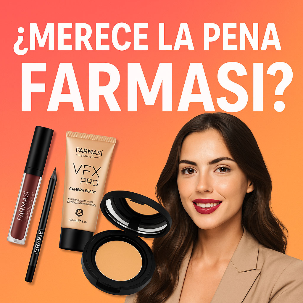 ¿Qué es farmasi y cómo funciona? 5 farmasi influencer sonriendo junto a productos de farmasi
