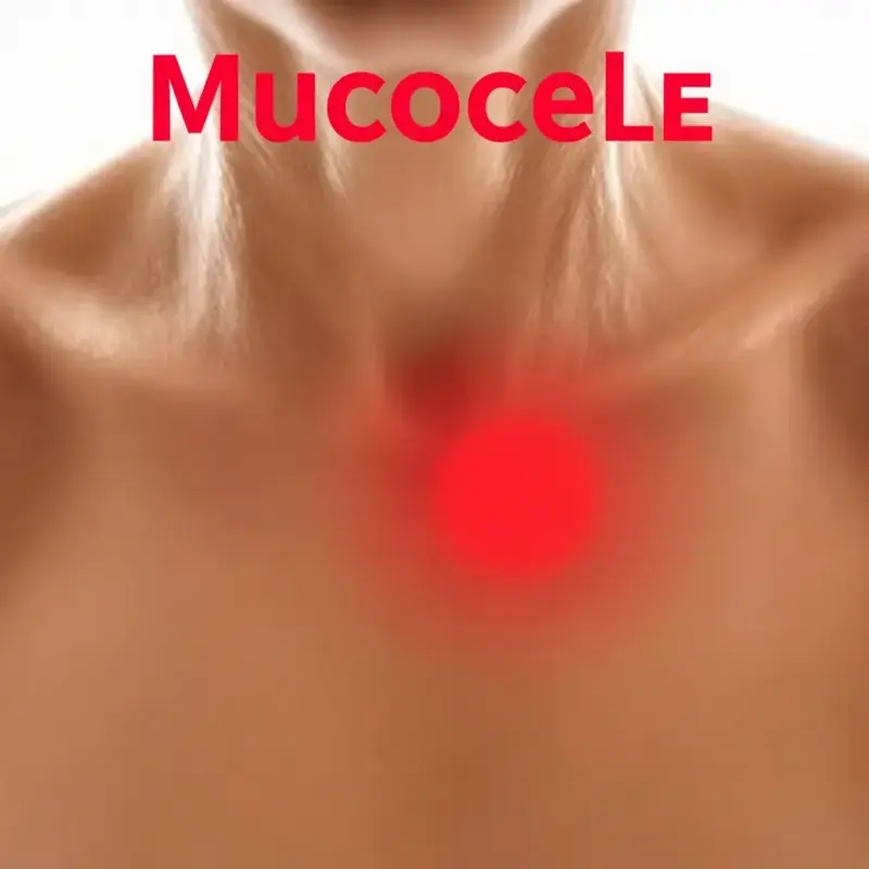 Mucocele: ¿qué es y cómo se cura? 1 Primer plano de mucocele en el interior de la boca mostrando bulto en mucosa labial para diagnóstico dental.